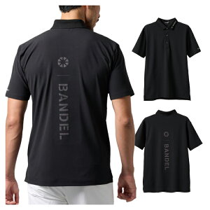 【365日出荷対応】 バンデル ゴルフ ポロシャツ メンズ 半袖 シャツ 吸水速乾 ストレッチ 無地 バックロゴ ゴルフウェア ブランド ロゴ BGS-5SSLPL BANDEL GOLF