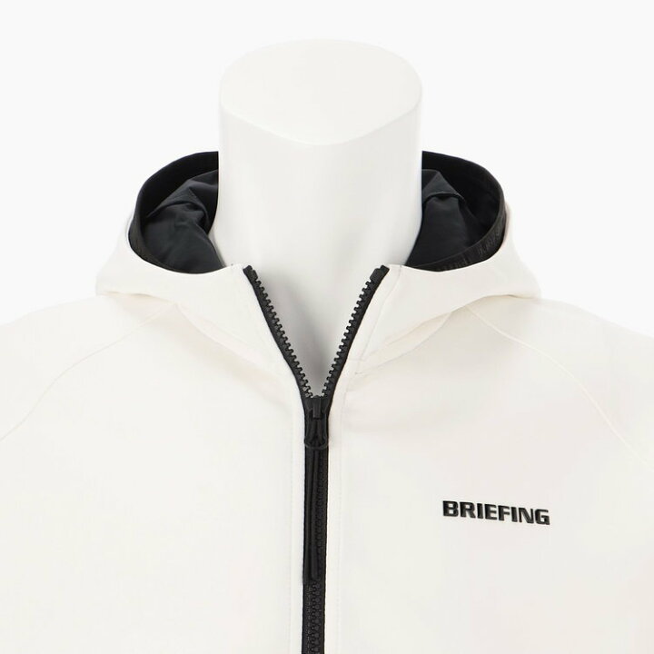 新品 BRIEFING 正規品 FAKE LAYERED PAKA 怒鳴る ホワイト