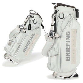 【365日出荷対応】 ブリーフィング ゴルフ キャディバッグ スタンドバッグ 限定 メンズ 9.5型 4分割 約3.69kg CR-4 #04 METALLIC スタンドキャディバッグ ゴルフバッグ レア ブランド ロゴ BRIEFING GOLF BRG253D01