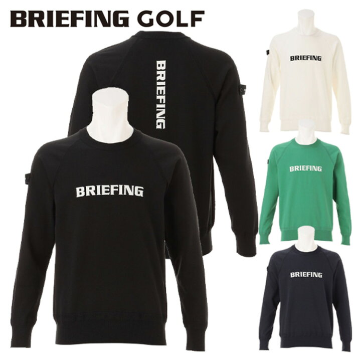 美品 ブリーフィング BRIEFING ゴルフ Mサイズ スウェット・セーター 