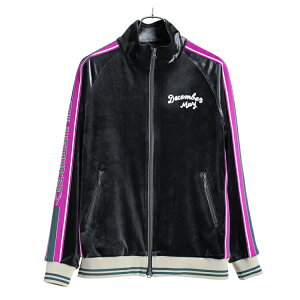 【月間優良ショップ受賞】 ディセンバーメイ ゴルフ ブルゾン メンズ トップス フルジップ ベロア ジャケット ストレッチ 防寒 保湿 吸湿発熱 保温 秋冬 トラックジャケット ゴルフウェア