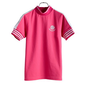 【月間優良ショップ受賞】 ディセンバーメイ ゴルフ モックシャツ レディース 半袖 ハイネック 吸汗速乾 遮熱 UVカット 防臭 ストレッチ モックネック シャツ 無地 ゴルフウェア ブランド DECEMBERMAY 2-405-0148