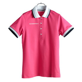 【月間優良ショップ受賞】 ディセンバーメイ ゴルフ ポロシャツ レディース 半袖 シャツ ストレッチ 吸汗速乾 UVカット 汗染み防止 無地 ゴルフウェア ブランド DECEMBERMAY 2-405-0150