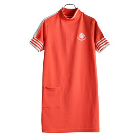 【月間優良ショップ受賞】 ディセンバーメイ ゴルフ ワンピース レディース 半袖 ハイネック 吸汗速乾 遮熱 UVカット 防臭 ストレッチ モックネック シャツ 無地 ゴルフウェア ブランド DECEMBERMAY 2-405-3003