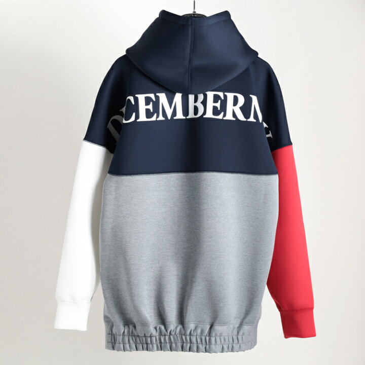 ディセンバーメイ パーカー ユニセックス フーディー NAVY UNISEX3 