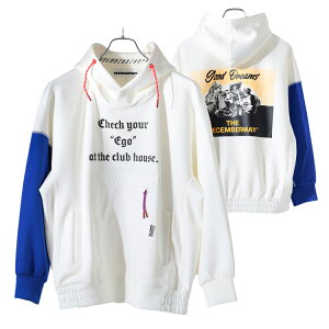 【月間優良ショップ受賞】 ディセンバーメイ ゴルフ パーカー メンズ レディース フーディー フード プルオーバー ダンボールニット ストレッチ プルオーバーパーカー 秋冬 春 ゴルフウェ