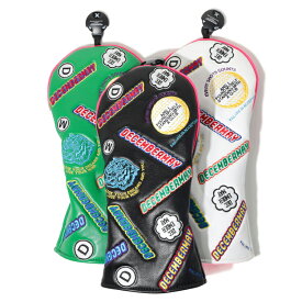 【365日出荷対応】 ディセンバーメイ ゴルフ ヘッドカバー フェアウェイウッド用 フェアウェイウッドカバー 総柄 刺繍 保護 ブランド ロゴ 3-999-8012 DECEMBERMAY