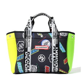【365日出荷対応】 ディセンバーメイ ゴルフ ラウンドバッグ メンズ レディース ラウンドトート カートトートバッグ ミニトート バッグ 鞄 ネオプレーン ゴルフバッグ 総柄 ブランド 3-999-8526 DECEMBERMAY