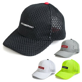 【365日出荷対応】 ディセンバーメイ ゴルフ キャップ メンズ レディース メッシュキャップ 帽子 ゴルフキャップ ダブルラッセル 吸水 スナップバック サイズ調整 春夏 秋 ゴルフウェア ブランド DECEMBERMAY 3-999-5008
