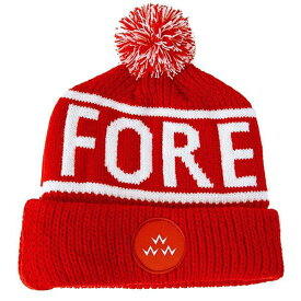 【月間優良ショップ受賞】 バーズオブコンドル ゴルフ ビーニー メンズ レディース 帽子 ニット帽 ビーニー帽 ぽんぽん ニット帽子 ポンポンニット帽 BIRDS OF CONDOR 赤 レッド TEMC8F14