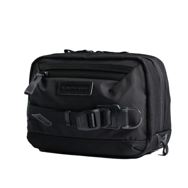 楽天市場 月間優良ショップ受賞 マスターピース ゴルフ ラウンドポーチ メンズ バッグ ゴルフバッグ ポーチ バッグ バリステックナイロン 撥水 防水 レア ブランド ブラック Potential Webgolfshop Takeuchi