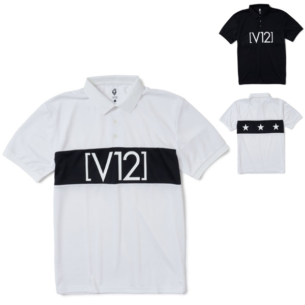 楽天市場】【365日出荷対応】 V12 ゴルフ ポロシャツ 半袖 メンズ