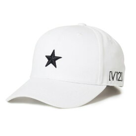 【365日出荷対応】 V12 ゴルフ キャップ メンズ レディース ゴルフキャップ 帽子 ツイル ブランド 無地 白 ホワイト 星 サイズ調節 シンプル スポーツ V122220-CP18