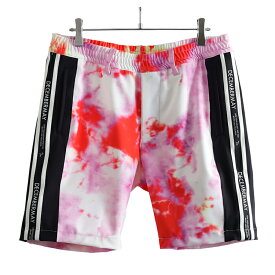 【月間優良ショップ受賞】 ディセンバーメイ ゴルフ ショートパンツ メンズ タイダイ柄 ストレッチ ドローコード 総柄 春 夏 秋 ゴルフウェア ブランド 1-305-2105