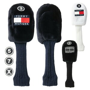 【365日出荷対応】 トミーヒルフィガー ゴルフ ヘッドカバー フェアウェイウッド メンズ レディース FW用 フェアウェイウッド用 番手 ボア 無地 ブランド THMG3FH2 TOMMY HILFIGER GOLF