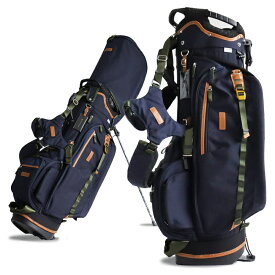 【月間優良ショップ受賞】 マスターピース ゴルフ キャディバッグ メンズ スタンドバッグ スタンド ユニセックス 約3.6kg 9.0型 5分割 バリステックナイロン レザー ゴルフバッグ レア ブランド 02630