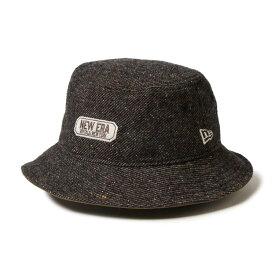 【365日出荷対応】 ニューエラ ゴルフ バケットハット メンズ レディース ハット バケツハット 帽子 ネップツイード バケット01 14669045 NEW ERA ブランド ロゴ 無地