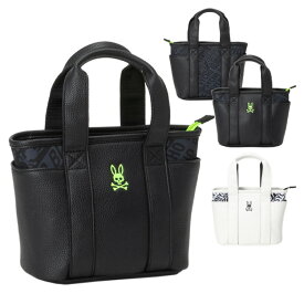 【12月は毎日エントリーでポイント3倍】 サイコバニー ゴルフ ラウンドバッグ メンズ レディース バッグ カートバッグ ファスナー ゴルフバッグ 限定 無地 ブランド PBMG5FB5 PSYCHO BUNNY