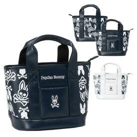 【12月は毎日エントリーでポイント3倍】 サイコバニー ゴルフ ラウンドバッグ メンズ レディース バッグ カートバッグ ファスナー ゴルフバッグ ロゴ 総柄 モノグラム ブランド PBMG5FB9 PSYCHO BUNNY