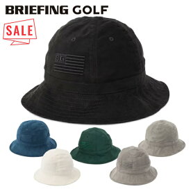 【セール対象】 ブリーフィング ゴルフ ハット メンズ ベルハット スエードタッチ 帽子 ゴルフウェア ゴルフキャップ 無地 シンプル ロゴ ブランド BRIEFING GOLF BRG253MB5