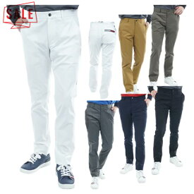 【セール対象】 トミーヒルフィガー ゴルフ パンツ メンズ テーパードパンツ ロングパンツ ストレッチ ゴルフウェア ブランド 無地 春 夏 秋 冬 THMA566