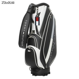 【レビューキャンペーン対象】 トミーヒルフィガー ゴルフ キャディバッグ メンズ 9.0型 5分割 約3.2kg カートバッグ ゴルフバッグ 無地 レア ブランド THMG4SC5 TOMMY HILFIGER GOLF
