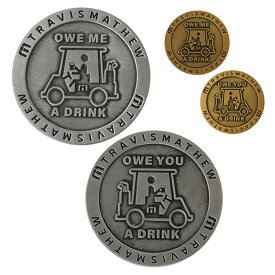 【365日出荷対応】 トラヴィスマシュー ゴルフ コインマーカー メンズ レディース マーカー メタルボディ ゴルフマーカー ブランド 7AL935 TravisMathew シンプル
