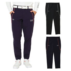 【365日出荷対応】 V12 ゴルフ パンツ メンズ ロングパンツ コラボ ムータマリン 撥水 防風 無地 ゴルフウェア ブランド ロゴ V122521-PN17 V12 GOLF muta MARINE GOLF