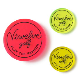 【365日出荷対応】 V12 ゴルフ マーカー メンズ レディース アクリルマーカー クリアマーカー マグネット付き パッケージ付き ギフト プレゼント コインマーカー ブランド V122510-AC03