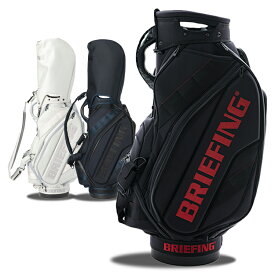 ブリーフィング ゴルフ メンズ キャディバッグ プロシリーズ 9.5型 約5.9kg 5分割 ゴルフバッグ CR-3 #02 レア ブランド BRG203D09 BRIEFING GOLF