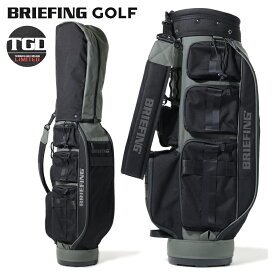 ブリーフィング ゴルフ キャディバッグ メンズ 別注限定モデル 8.5型 5分割 約3.4kg CR-6 #02 COMBI LTD 1000デニール コーデュラナイロン カートバッグ ゴルフバッグ レア ブランド BRIEFING GOLF BGW253D03