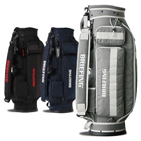 ブリーフィング ゴルフ キャディバッグ メンズ レディース 8.5型 5分割 約3.83kg CR-6 #03 撥水 カートバッグ ゴルフバッグ レア ブランド シンプル ロゴ CS BRIEFING GOLF BRG251D01