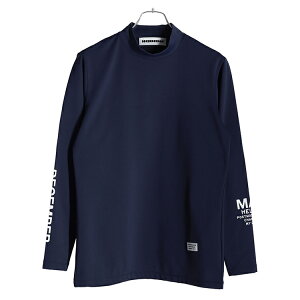 ディセンバーメイ ゴルフ モックシャツ メンズ 長袖 ハイネック 裏起毛 保温 吸水速乾 ゴルフウェア 春 秋 冬 ゴルフウェア ブランド 1-312-0508 DECEMBERMAY