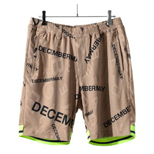 ディセンバーメイ ゴルフ ショートパンツ メンズ パンツ ストレッチ 総柄 ワイドシルエット 膝上丈 ゴルフウェア ブランド 1-505-2111 DECEMBERMAY