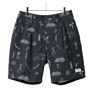 ディセンバーメイ ゴルフ ショートパンツ メンズ パンツ ストレッチ 吸汗速乾 シアサッカー リラックスシルエット 無地 ゴルフウェア ブランド 1-505-2112 DECEMBERMAY