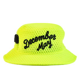 ディセンバーメイ ゴルフ バケットハット メンズ レディース ゴルフキャップ 帽子 バケツハット ブランド 黄色 3-999-5310 DECEMBERMAY