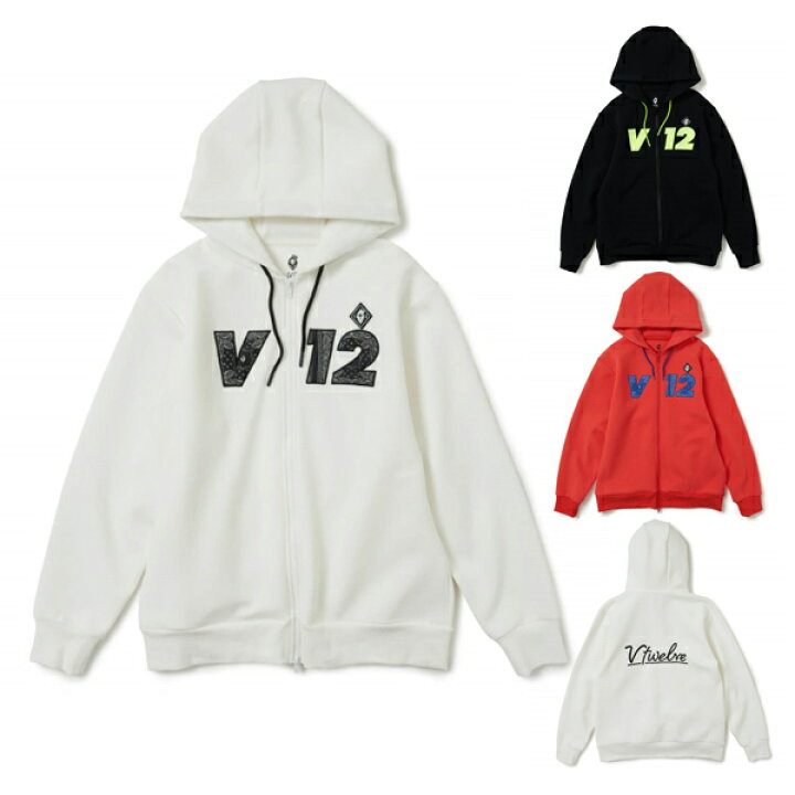 楽天市場】V12 ゴルフ パーカー スウェット メンズ 長袖 フード 