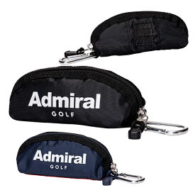 アドミラルゴルフ ボールポーチ メンズ レディース ボールケース ティーポケット ボール3個 ブランド 無地 春 夏 秋 冬 ADMG3AE3 Admiral Golf