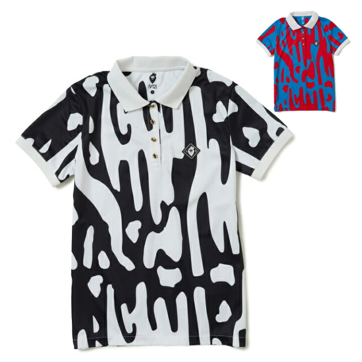 楽天市場】V12 ゴルフ ポロシャツ メンズ 半袖 シャツ 吸水速乾 軽量  