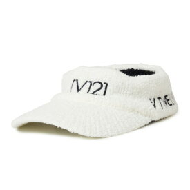 V12 ゴルフ バイザー メンズ レディース ニットバイザー ゴルフバイザー ニット 帽子 ブランド 無地 白 ブラック ブランド V122220-CP19