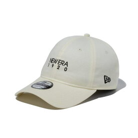 ニューエラ キャップ メンズ レディース 帽子 ロングバイザー 9TWENTY 13516038 NEW ERA 無地 シール クロスストラップ カーブバイザー ブランド