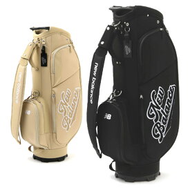 ニューバランス ゴルフ キャディバッグ メンズ レディース カートバッグ 9.0型 約3.4kg 6分割 47インチ対応 レア ゴルフバッグ 無地 ブランド 0125280001 New Balance golf