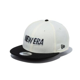 ニューエラ キャップ メンズ レディース 帽子 9FIFTY ロゴ 平つば 13515843 NEW ERA ブランド 春 夏 秋 冬 シール スナップバック フラットバイザー