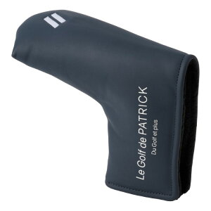 パトリック ゴルフ ヘッドカバー パターカバー ピンタイプ メンズ レディース 被せ 合成皮革 無地 ロゴ レア ブランド PATRICK GOLF 241-840 241-842 251-843 251-847