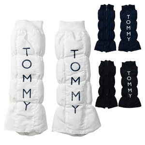トミーヒルフィガー ゴルフ レッグウォーマー レディース キルト ファスナー 装着 中綿 冬 ロゴ ブランド THMB9F8F TOMMY HILFIGER GOLF
