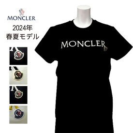 モンクレール MONCLER レディース カットソー 8C00006 829HP 選べるカラー 選べるサイズ ブラック 黒 BLACK ホワイト 白 WHITE ネイビー 紺 NAVY イエロー 黄 YELLOW