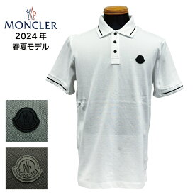 MONCLER モンクレール メンズ ポロシャツ 8A00001 89A16 選べるカラー トップス 半袖 ロゴ