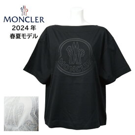 MONCLER モンクレール カットソー 8C00032 89AIJ 選べるカラー 半袖 ロゴ ボートネック