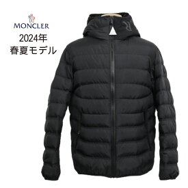 MONCLER VERNASCA モンクレール ヴェルナスカ メンズ ダウンジャケット 1A00017 5973I黒 ブラック BLACK (選べるサイズ 1～4) 軽量 ショート丈 ロゴレタリング ロゴパッチ