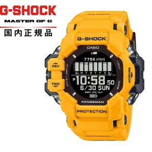 yzG-SHOCK GVbN G-SQUAD GPS }`ZT[ GPR-H1000-9JR Yrv CASIO JVIGPS HR RANGEMAN